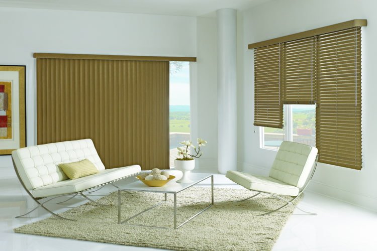 Modern verticle blinds