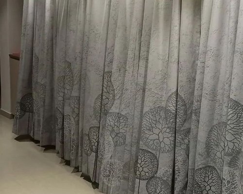 Office digital printed curtains