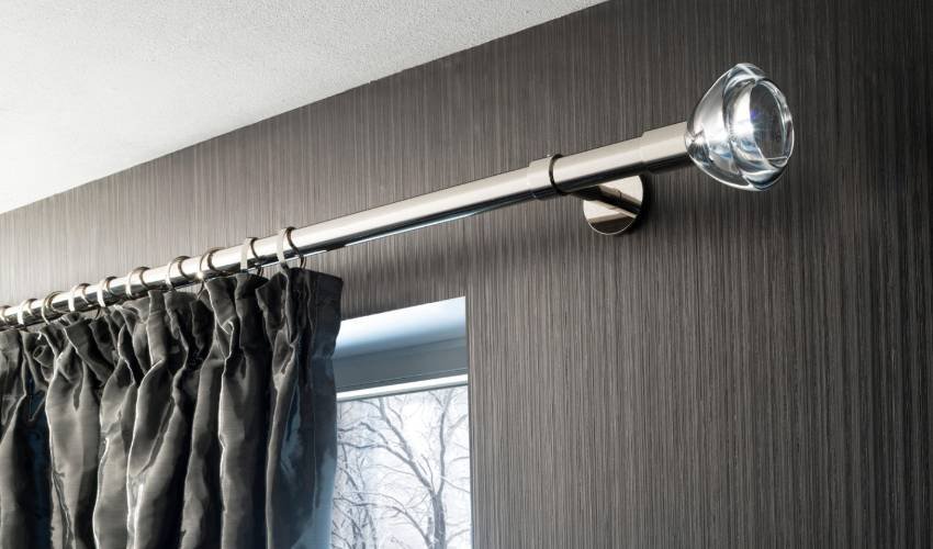 Install Curtain Rods Correctly