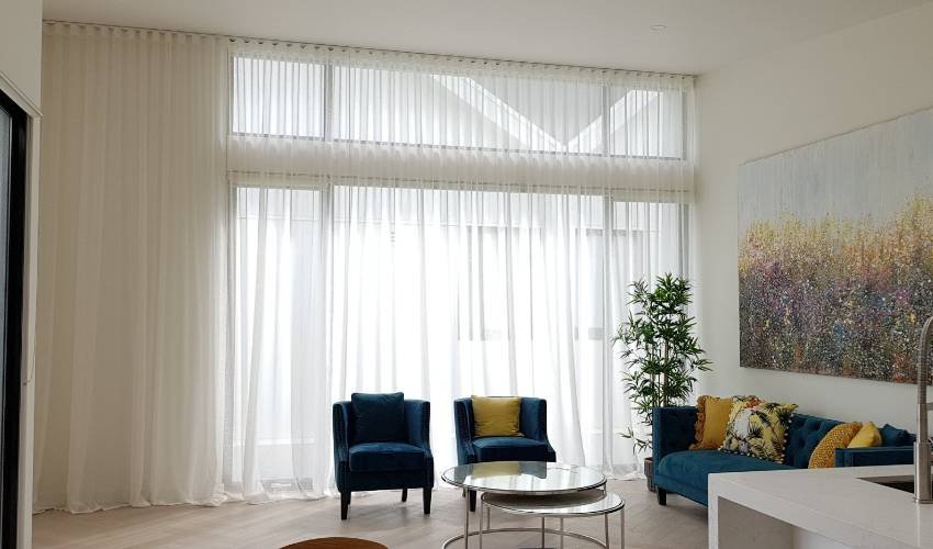 What Can You Use Behind Or Along With Sheer Curtains For Privacy